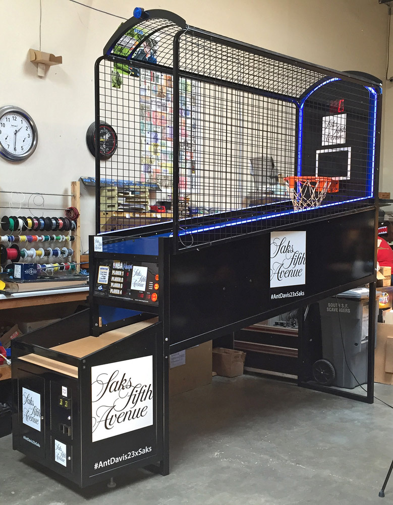 NBA Hoops Basketball Game Rental Video Amusement San Francisco Bay