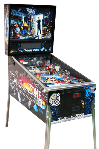 Twilight Zone pinball machine - The most popular machines amongst pinball collectors.
