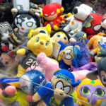 Colorful Selection of product inside rented Crane Game San Francisco