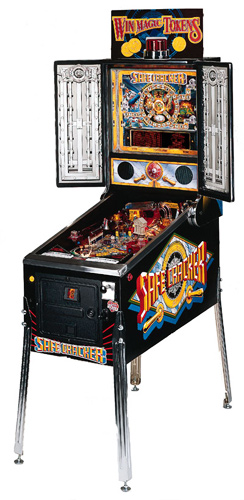 SafeCracker pinball machine - Play and break into the bank's safe.