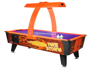 Fire Storm Air Hockey Table - The best commercial Table Game for rent