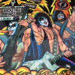 Kiss PRO detailed image of the play field center artwork