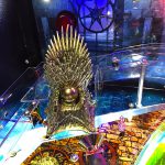Game of thrones pinball machine from Stern Pinball available for rent detail
