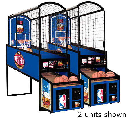 NBA Hoops basketball game available from Video Amusement
