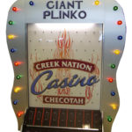Giant Plinko Carnival Game Customized Casino Event Rental