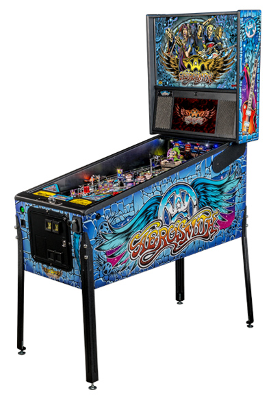 Pinball machine dedicated to hard-hitting feisty American rock band.