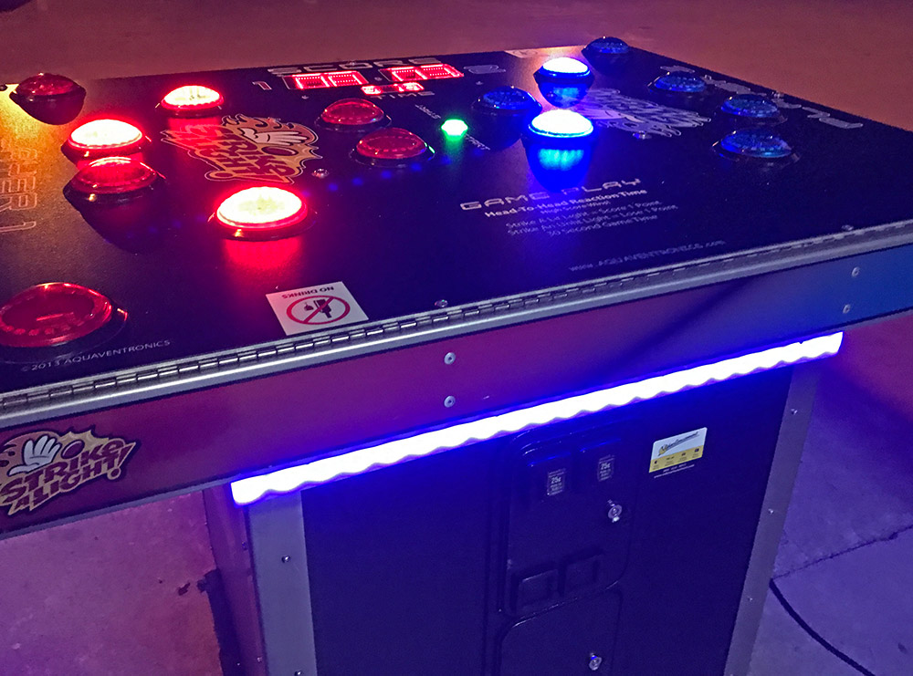 Strike a Light Table Arcade Game Rental Video Amusement San Francisco