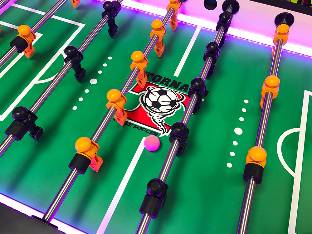 Valley Tornado Foosball Table Game Rental San Francisco Bay Area