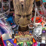 Guardians of the Galaxy playfield detail.