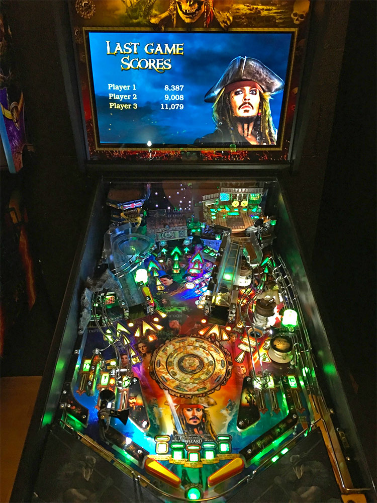 jersey jack pirates of the caribbean pinball for sale