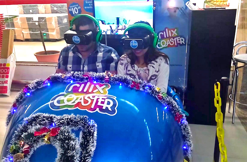 VR Roller Coaster Simulator Game Virtual Reality Rental San Francisco