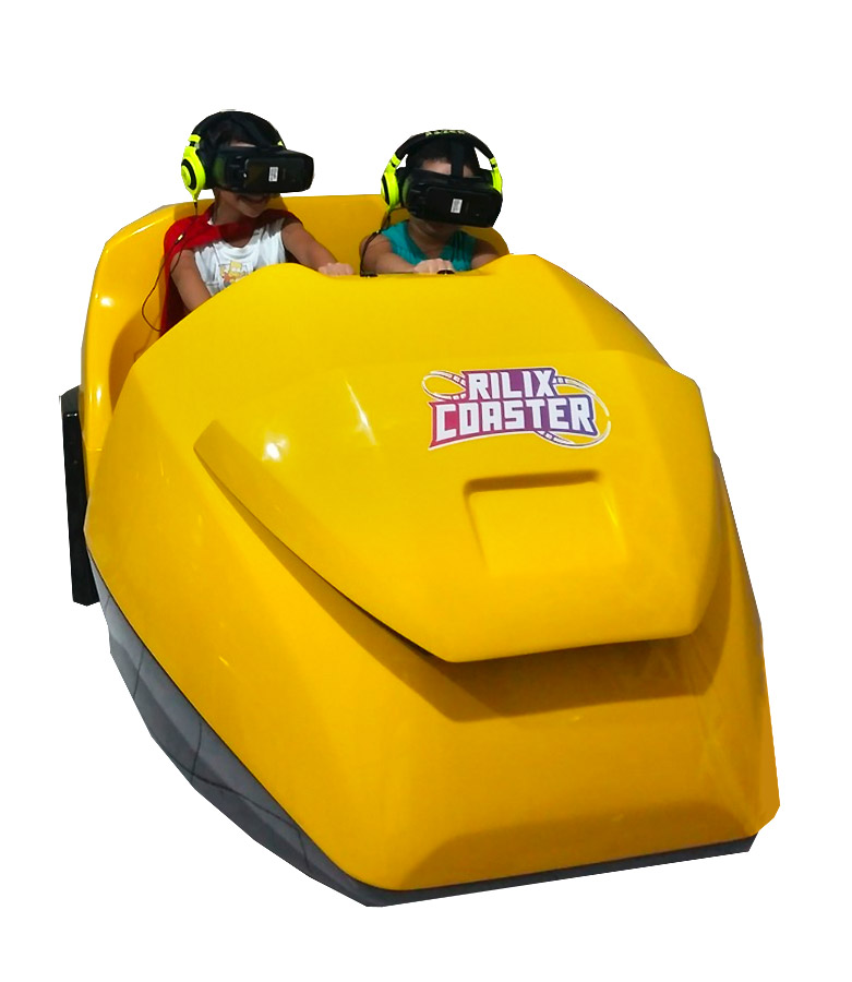 Virtual Reality Roller Coaster Simulator from Video Amusement