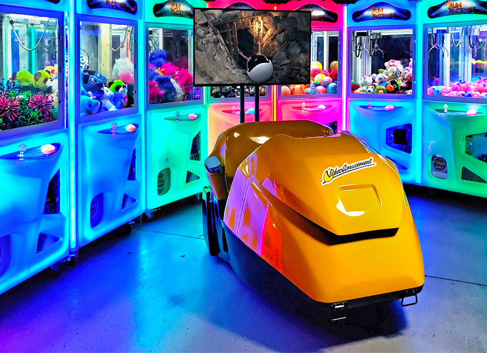 VR Roller Coaster Simulator Game Virtual Reality Rental San Francisco