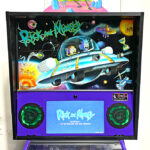 Rick and Morty Pinball Machine Video Amusement San Francisco arcade game rentals