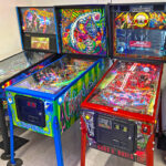 Cirqus Voltaire pinball machine in our Video Amusement showroom in South San Francisco.