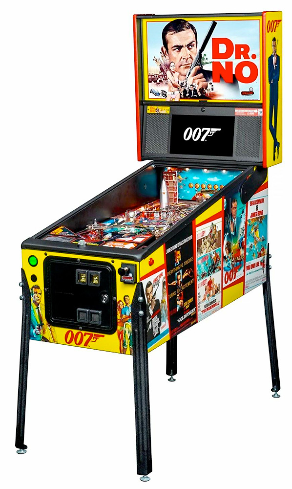 James Bond 007 Pinball Machine from Stern Pinball rental Video Amusement San Francisco
