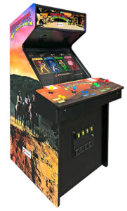 Sunset Riders classic 4-player arcade game for rent from Video Amusement San Francisco California
