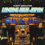 Landing High Japan Flight Simulator arcade game for hire and rent flyer page 1