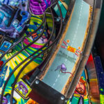 Foo Fighters Pinball Machine music themed amusement game rental lease.
