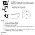 Portable Axe Throwing Game for rent rules and object of the game from Video Amusement San Francisco California.
