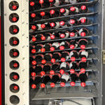 Original Coca Cola vending machine fully loaded with 64 12oz bottles Video Amusement San Francisco California