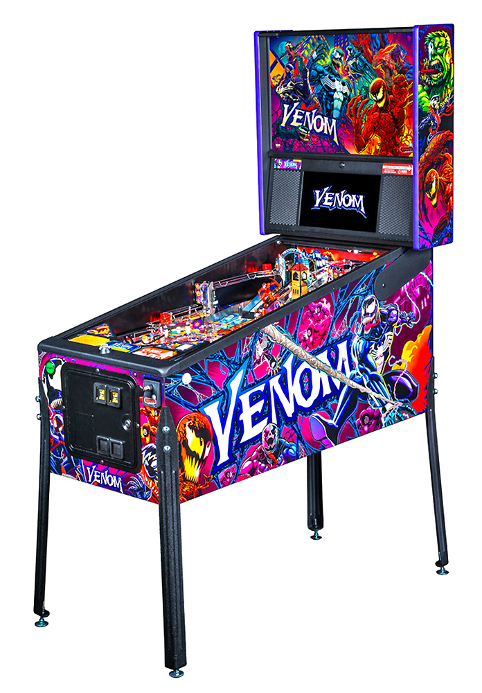 Venom Pinball Machine from Stern for rent Video Amusement leasing