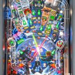 Stern Pinball new pinball machine Star Wars Fall of the Empire available for rent from Video Amusement California