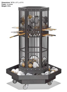 Giant KerPlunk interactive game for all ages available for rent from Video Amusement San Francisco Bay Area