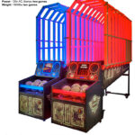 HYPER SHOOT LED basketball from LAI Games competitive game for rent from Video Amusement Los Angeles Las Vegas
