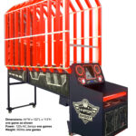 Individual HYPER SHOOT LED basketball arcade game for rental and lease and corporate events Video Amusement Las Vegas