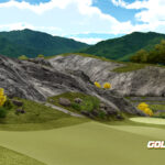 Machu Picchu Golden Tee golf 2026- in reality there is no golf course on Machu Picchu but the graphics are incredible Video Amusement