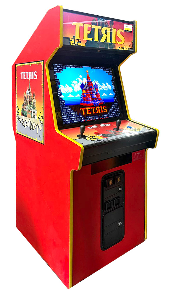 Tetris classic arcade game for rent from Video Amusement San Francisco California
