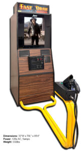 Fast Draw Showdown old western gunfighting game available for rent lease hire from Video Amusement San Francisco California
