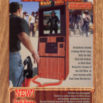 Fast Draw old western gunfight arcade game for rent lease hire from Video Amusement Los Angeles Las Vegas