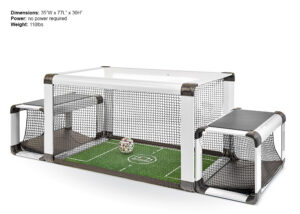 Sit Down Soccer Subsoccer table game available for rent lease and hire from Video Amusement San Francisco California
