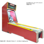 Skee-Ball Classic II individual arcade game from BayTech Games available for rent or lease from Video Amusement San Francisco California