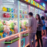 Wonder Claw Crane Machine for trade show convention rental from Video Amusement San Jose San Francisco